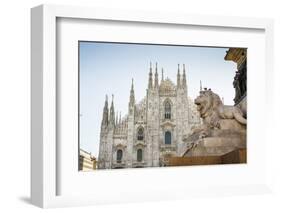 Duomo (Cathedral), Milan, Lombardy, Italy, Europe-Yadid Levy-Framed Photographic Print