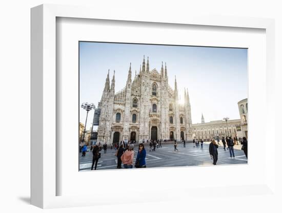 Duomo (Cathedral), Milan, Lombardy, Italy, Europe-Yadid Levy-Framed Photographic Print