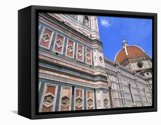Duomo Church Close-Up in Florence, Italy-Bill Bachmann-Framed Stretched Canvas