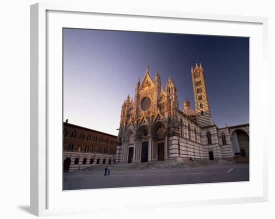 Duomo, Dating from the 12th to 14th Centuries, Siena, Tuscany, Italy, Europe-Patrick Dieudonne-Framed Photographic Print