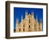 Duomo di Milano (Milan Cathedral), Milan, Lombardy, Italy-Simon Montgomery-Framed Photographic Print