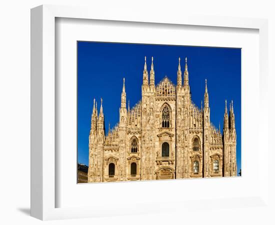 Duomo di Milano (Milan Cathedral), Milan, Lombardy, Italy-Simon Montgomery-Framed Photographic Print