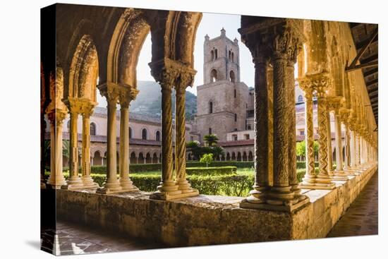 Duomo Di Monreale at Sunset (Monreale Cathedral)-Matthew Williams-Ellis-Stretched Canvas