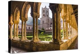 Duomo Di Monreale at Sunset (Monreale Cathedral)-Matthew Williams-Ellis-Stretched Canvas