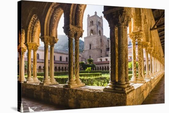 Duomo Di Monreale at Sunset (Monreale Cathedral)-Matthew Williams-Ellis-Stretched Canvas