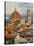 Duomo, Florence Cathedral at Sunset, Basilica of Saint Mary of the Flower, Florence, Italy-Adam Jones-Stretched Canvas