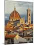 Duomo, Florence Cathedral at Sunset, Basilica of Saint Mary of the Flower, Florence, Italy-Adam Jones-Mounted Photographic Print