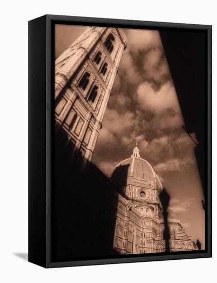 Duomo, Florence, Italy-Walter Bibikow-Framed Stretched Canvas