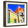 Duomo, Florence, Italy-Tosh-Framed Art Print