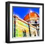 Duomo, Florence, Italy-Tosh-Framed Art Print