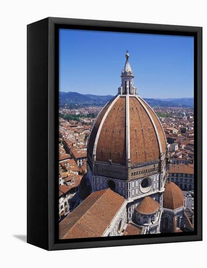 Duomo, Florence, Tuscany, Italy-Hans Peter Merten-Framed Stretched Canvas