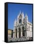 Duomo in Siena, UNESCO World Heritage Site, Tuscany, Italy, Europe-Rainford Roy-Framed Stretched Canvas