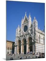 Duomo in Siena, UNESCO World Heritage Site, Tuscany, Italy, Europe-Rainford Roy-Mounted Photographic Print
