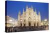 Duomo (Milan Cathedral), Milan, Lombardy, Italy, Europe-Christian Kober-Stretched Canvas