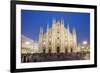 Duomo (Milan Cathedral), Milan, Lombardy, Italy, Europe-Christian Kober-Framed Photographic Print