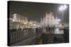 Duomo (Milan Cathedral), Milan, Lombardy, Italy, Europe-Christian Kober-Stretched Canvas