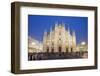 Duomo (Milan Cathedral), Milan, Lombardy, Italy, Europe-Christian Kober-Framed Photographic Print