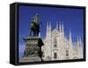 Duomo, Milan, Lombardy, Italy, Europe-Vincenzo Lombardo-Framed Stretched Canvas