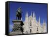 Duomo, Milan, Lombardy, Italy, Europe-Vincenzo Lombardo-Framed Stretched Canvas