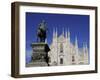 Duomo, Milan, Lombardy, Italy, Europe-Vincenzo Lombardo-Framed Photographic Print