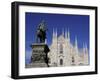 Duomo, Milan, Lombardy, Italy, Europe-Vincenzo Lombardo-Framed Photographic Print