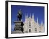 Duomo, Milan, Lombardy, Italy, Europe-Vincenzo Lombardo-Framed Photographic Print