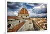 Duomo of Florence, Tuscany, Italy-George Oze-Framed Premium Photographic Print
