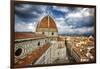 Duomo of Florence, Tuscany, Italy-George Oze-Framed Premium Photographic Print