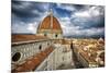 Duomo of Florence, Tuscany, Italy-George Oze-Mounted Premium Photographic Print