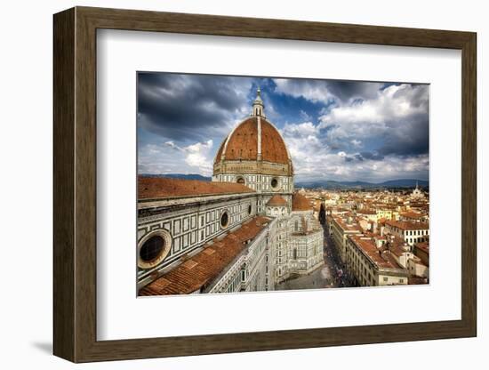 Duomo of Florence, Tuscany, Italy-George Oze-Framed Photographic Print