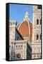 Duomo Santa Maria Del Fiore and Giotto's Campanile in Florence, Tuscany, Italy-null-Framed Stretched Canvas