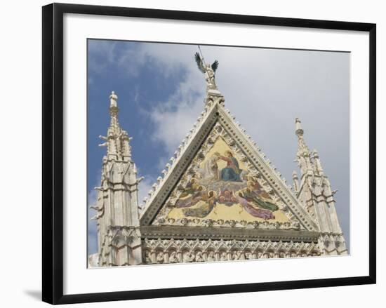 Duomo, Siena, Tuscany, Italy, Europe-Robert Harding-Framed Photographic Print