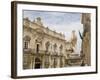 Duomo Square and the Baroque Facade of the Town Hall Palace, Syracuse, Sicily, Italy, Europe-Olivieri Oliviero-Framed Photographic Print