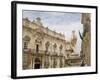 Duomo Square and the Baroque Facade of the Town Hall Palace, Syracuse, Sicily, Italy, Europe-Olivieri Oliviero-Framed Photographic Print