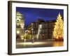 Duomo Square at Christmas, Ortygia, Siracusa, Sicily, Italy, Europe-Vincenzo Lombardo-Framed Photographic Print