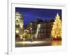 Duomo Square at Christmas, Ortygia, Siracusa, Sicily, Italy, Europe-Vincenzo Lombardo-Framed Photographic Print