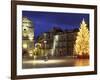 Duomo Square at Christmas, Ortygia, Siracusa, Sicily, Italy, Europe-Vincenzo Lombardo-Framed Photographic Print