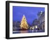 Duomo Square at Christmas, Ortygia, Siracusa, Sicily, Italy, Europe-Vincenzo Lombardo-Framed Photographic Print