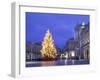 Duomo Square at Christmas, Ortygia, Siracusa, Sicily, Italy, Europe-Vincenzo Lombardo-Framed Photographic Print