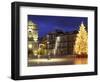 Duomo Square at Christmas, Ortygia, Siracusa, Sicily, Italy, Europe-Vincenzo Lombardo-Framed Photographic Print