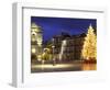 Duomo Square at Christmas, Ortygia, Siracusa, Sicily, Italy, Europe-Vincenzo Lombardo-Framed Photographic Print