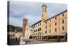 Duomo Square, Pietrasanta, Tuscany, Italy, Europe-Vincenzo Lombardo-Stretched Canvas