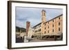 Duomo Square, Pietrasanta, Tuscany, Italy, Europe-Vincenzo Lombardo-Framed Photographic Print