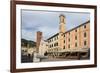 Duomo Square, Pietrasanta, Tuscany, Italy, Europe-Vincenzo Lombardo-Framed Photographic Print