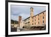 Duomo Square, Pietrasanta, Tuscany, Italy, Europe-Vincenzo Lombardo-Framed Photographic Print