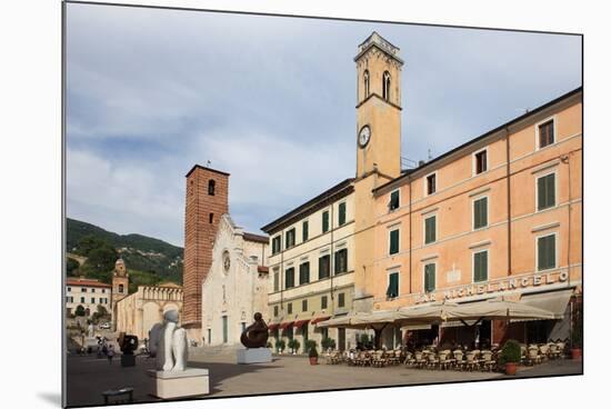 Duomo Square, Pietrasanta, Tuscany, Italy, Europe-Vincenzo Lombardo-Mounted Photographic Print