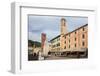 Duomo Square, Pietrasanta, Tuscany, Italy, Europe-Vincenzo Lombardo-Framed Photographic Print