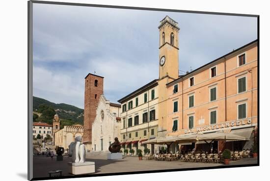 Duomo Square, Pietrasanta, Tuscany, Italy, Europe-Vincenzo Lombardo-Mounted Photographic Print