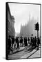 Duomo Square-Mario de Biasi-Framed Stretched Canvas