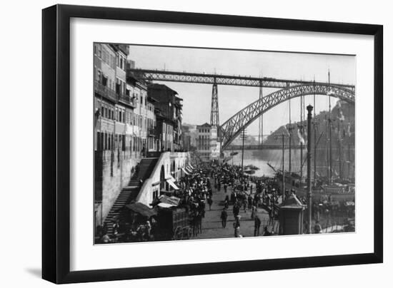 Duoro River Waterfront-null-Framed Photographic Print